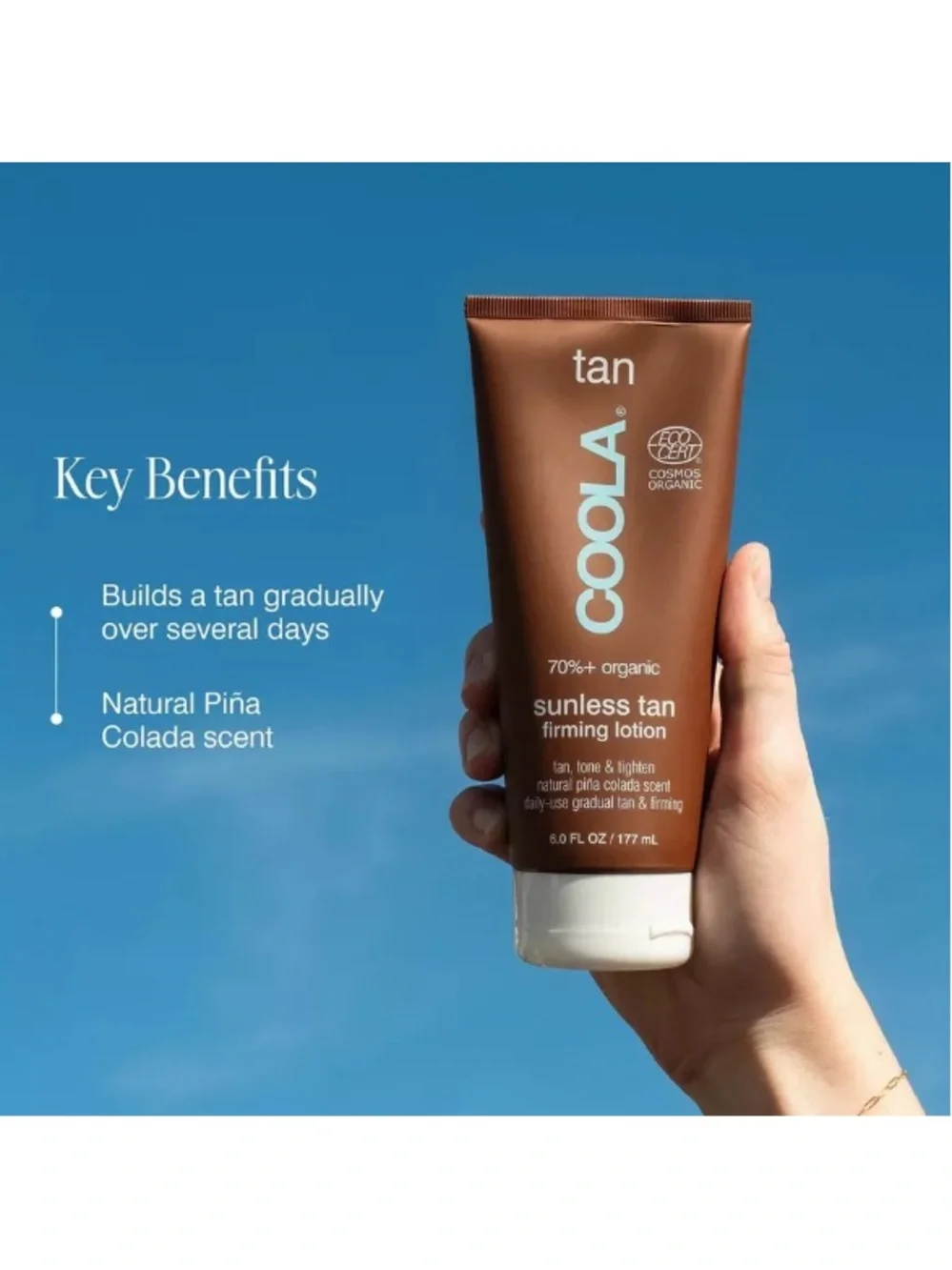 COOLA Sunless Tan Firming Lotion